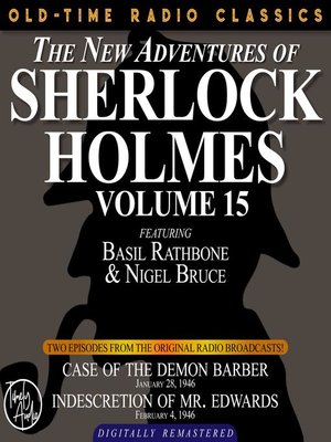 cover image of The New Adventures of Sherlock Holmes, Volume 15, Episode 1